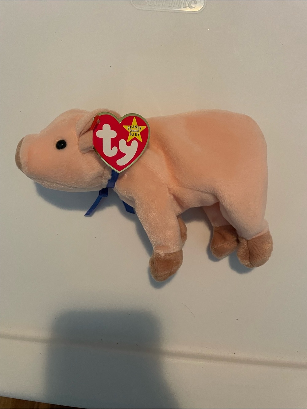 1999 TY Beanie Baby knuckles Pink Pig Plush Toy